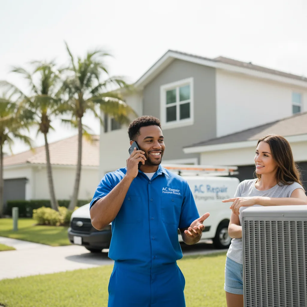AC Repair Pompano Beach customer support in Monon